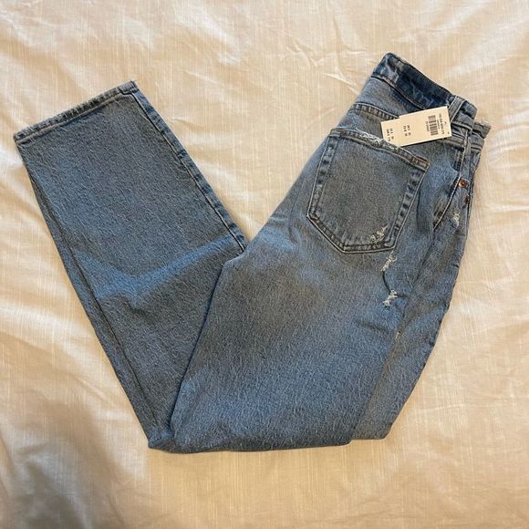 Abercrombie & Fitch curve love Dad High Rise Jeans - Picture 2 of 5